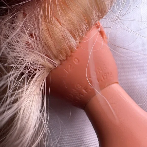 Vintage 1978 Kenner Darci Fashion Doll Blonde Blue Eyes 12 Inch Hong Kong Made - Picture 10 of 10